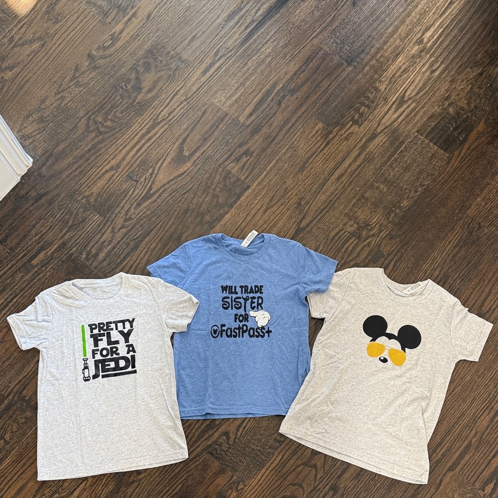 Custom Disney boys t-shirts